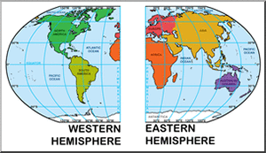 Western Hemisphere, Map, Definition, & Facts